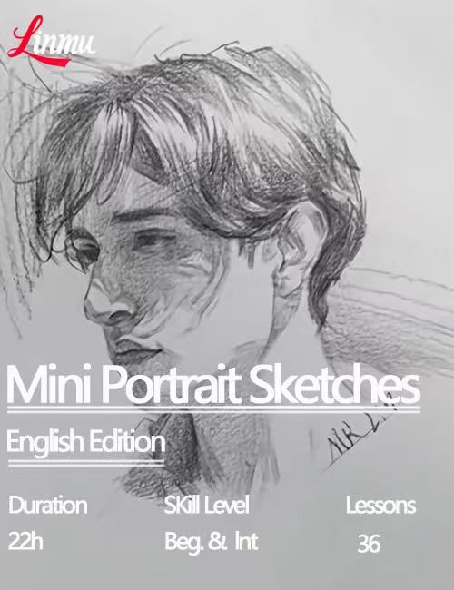 Linmu – Mini Portrait Sketches